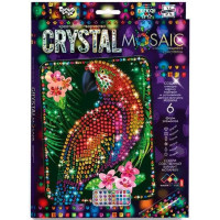 Набір для творчості Danko Toys CRYSTAL MOSAIC Попугай (CRM-01-10)