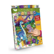 Набір для творчості Danko Toys Блискуча мозаїка динозавр (БМ-03-01)
