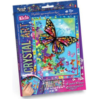 Набір для творчості Danko Toys Мозаїка Crystal Art Метелик (CArt-01-02)