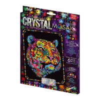 Набір для творчості Danko Toys CRYSTAL MOSAIC Тигр (CRM-02-01)