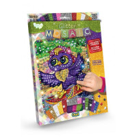 Набір для творчості Danko Toys "Блискуча мозаїка" сова (БМ-03-04)