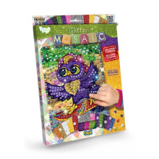 Набір для творчості Danko Toys "Блискуча мозаїка" сова (БМ-03-04)