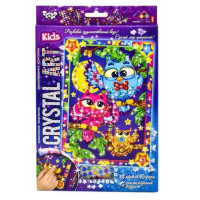 Набір для творчості Danko Toys Мозаїка Crystal Art Совенята (CArt-01-09)