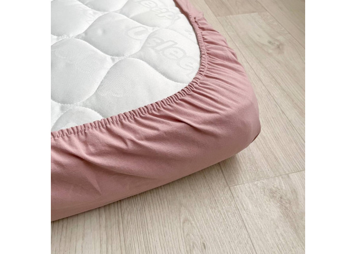 Комплект постільної білизн ясла варена бавовна пудра