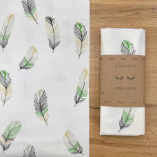 Пелюшка бязь Перо мята