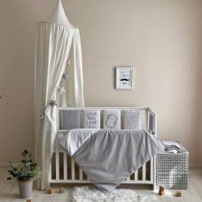 Комплект постільної білизни для новонародженого "Мозаїка" Їжачок