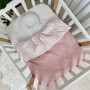 Плед-конверт з ковдрою + бантик DreamLand пудра