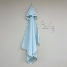 Рушник-куточок вафля айс 90х100