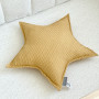Подушка декор "Зірочка" вафля гірчиця
