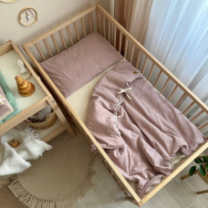 3КПБ (підковдра+наволочка) льон ліла