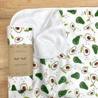 Непромокаюча пелюшка Поплін/Мембрана Авокадо