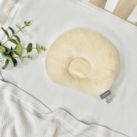 Подушка анатомічна велюр Гірчиця