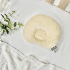 Подушка анатомічна велюр Гірчиця