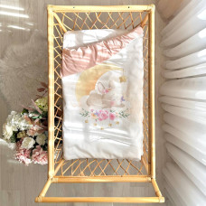 Плед+ковдра 2 в1 Колекція №8 Зайка