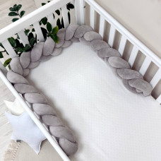 Бортик-коса сірий 1,8 м