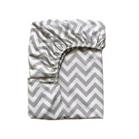 Простирадло дитяче Зигзаг бежевий