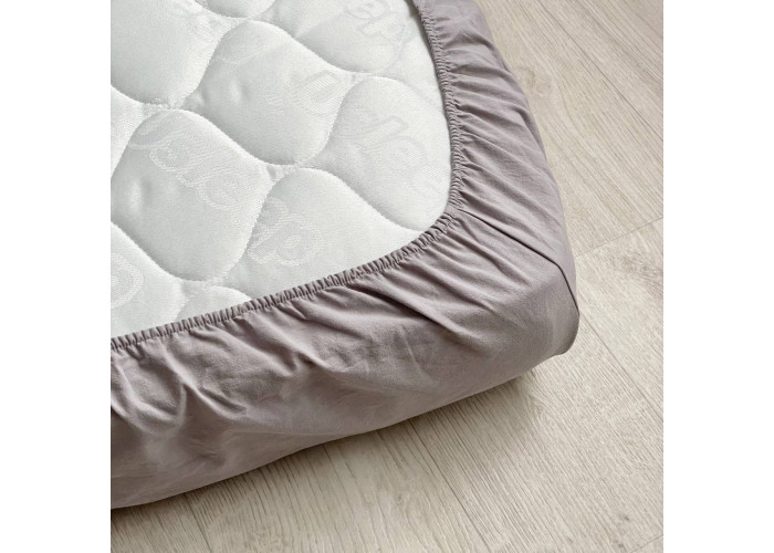 Комплект постільної білизн ясла варена бавовна сірий