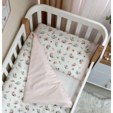 Змінна постіль Baby Dream Метелик рожево-мятний