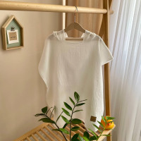 Пончо Муслін Молочний