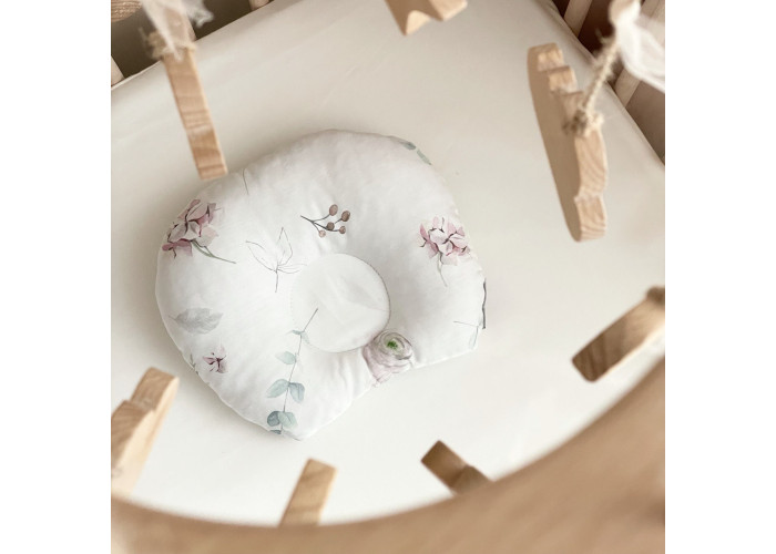 Подушечка анатомічна Гортензія пудра