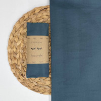 Пелюшка муслін двошарова Синій