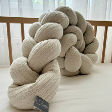 Бортик-коса трикотажна вязка лате