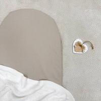 Простирадло дитяче капучино 50х83