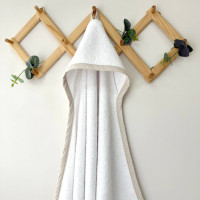 Рушник куточок махра окантовка вафля 80х100