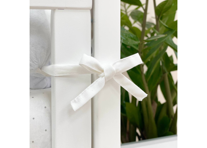 Бортик-коса білий 4 плетіння