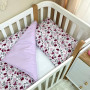 Змінна постіль Baby Mix Лілові квіти