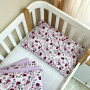 Змінна постіль Baby Mix Лілові квіти