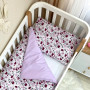 Змінна постіль Baby Mix Лілові квіти