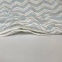 Змінна постіль Shine блакитний зигзаг