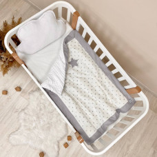 Плед-конверт Колекція №7 Хмаринки сірі