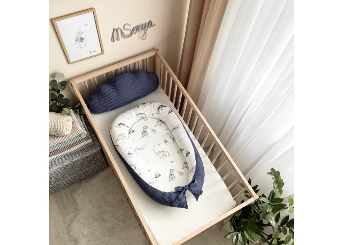 Кокон "Nordic" Діно синій