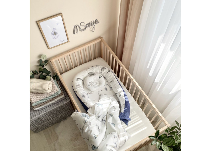 Кокон "Nordic" Діно синій