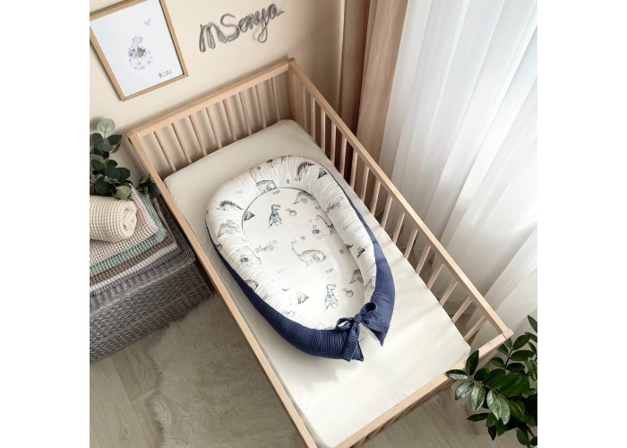 Кокон "Nordic" Діно синій