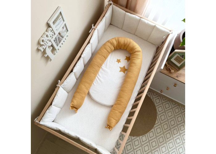 Кокон Stars поплін/вафля гірчиця