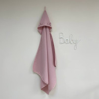 Рушник-куточок вафля пудра 90х100