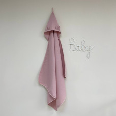 Рушник-куточок вафля пудра 90х100