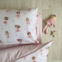 Комплект постільної білизни дитячий поплін Танцівниці на рожевому
