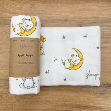 Пелюшка фланель Sleep жовтий