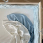 Бортик стьобаний "Baby Dream" на 3 сторони поплін блакитний