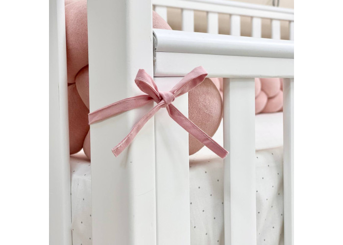 Бортик-коса пудра 4 плетіння