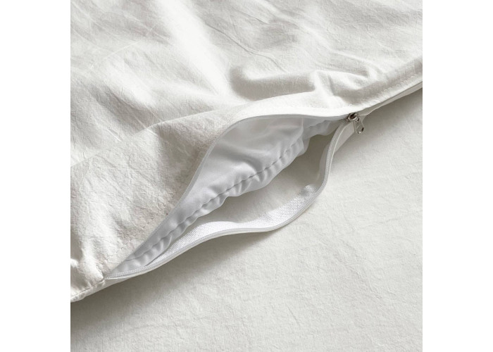 Комплект постільної білизни дитячий варена бавовна молочний