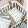 Змінна постіль Baby Dream Гілочки котики мята