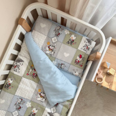 Змінна постіль фланель Печворк