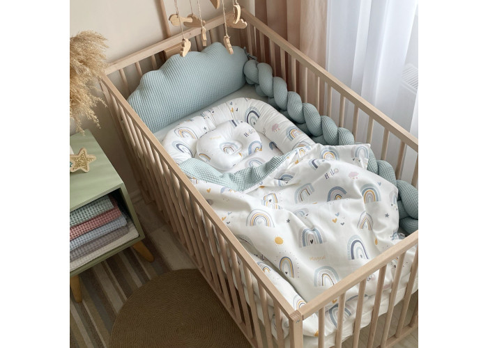 Коса вафля мята 1,2 м