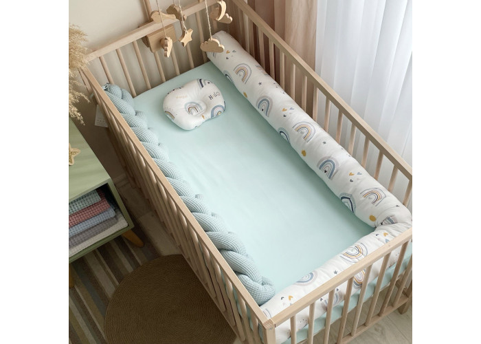 Коса вафля мята 1,2 м