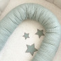Кокон Stars поплін/вафля мята
